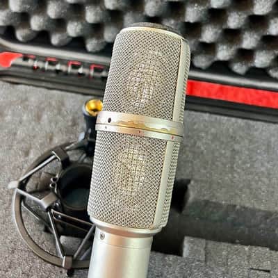 Neumann USM 69 i Large Diaphragm Multipattern Stereo Condenser Microphone c 1970’s Nickel dual u87 SM69 image 5