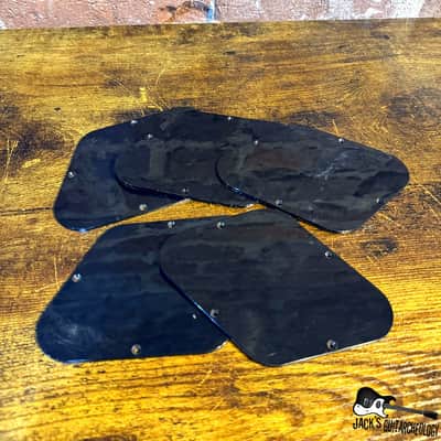 Gibson Les Paul Custom Back Control Plate (2020s - Black) image 2