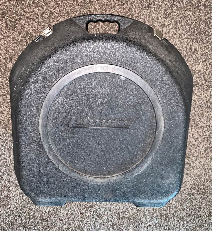 Vintage Ludwig Snare drum case stand and practice  pad image 1