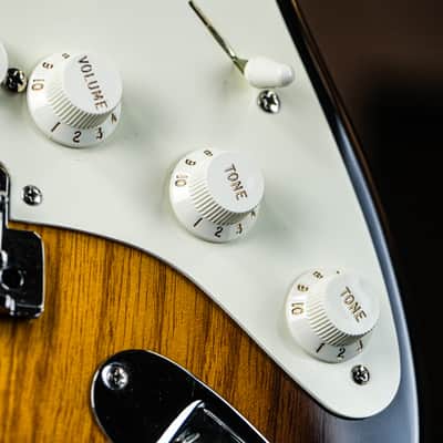 2008 Fender Custom Shop 57 Stratocaster Masterbuilt Yuriy Shiskov NOS 2 tone sunburst image 7