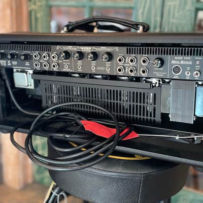 Mesa Boogie Mark V 90-Watt Black Suede Tube Amplifier Head For Electric Guitar image 12