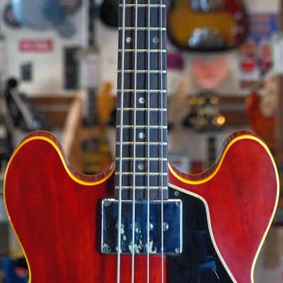 Gibson 1967 EB-2 Bass, Cherry (Pre-Owned) image 11