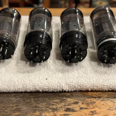 6L6 Vacuum Tubes Lot of 4 Sovtek 6L6WXT+ 5881 / 6L6WGC Mesa Boogie 440 image 4