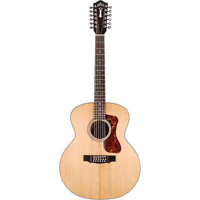 Guild F-1512 Westerly Collection 12-String Jumbo Acoustic Guitar Regular Natural image 3