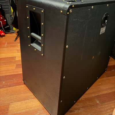 1986 Marshall JCM 800 Bass Series Model 1580 1x18" 400 Watt 8 ohm Speaker Cabinet Original Celestion G18Q-400 Speaker image 3