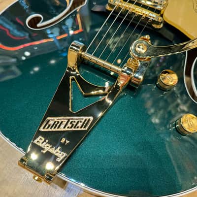 Gretsch 6120 Nashville Hollow Body with String-Thru Bigsby and Gold Hardware 2025 - Cadillac Green image 9