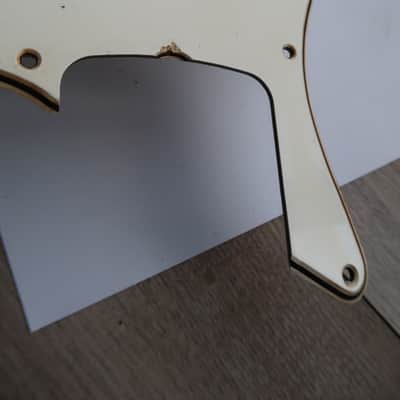Fender Jazz Bass Pickguard 65 USA Vintage 62 thru 71 Lower finger rest 60's AVRI image 8