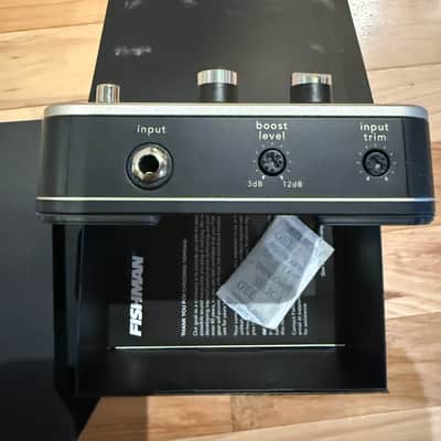 Fishman Platinum Pro EQ Brushed Metal analog Preamp with DI image 3