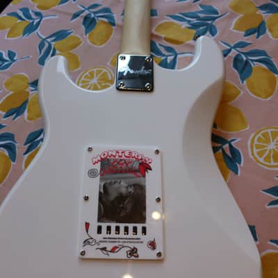 Hendrix reverse neck Stratocaster Olympic white 1 off custom model image 2