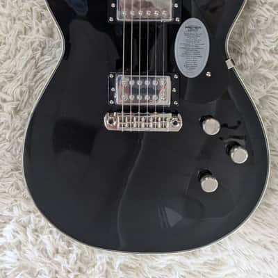 Gretsch Electromatic Premier Solid Body Jet, Ebony Fretboard, Onyx Storm Finish image 5