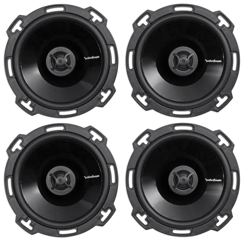 2 Rockford Fosgate P16 Punch 6.0" 2-Way Full-Range Speaker Pair image 1