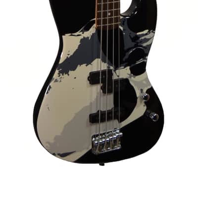 Squier Frank Bello (Anthrax) Electric Jazz Bass – Used - Black image 8