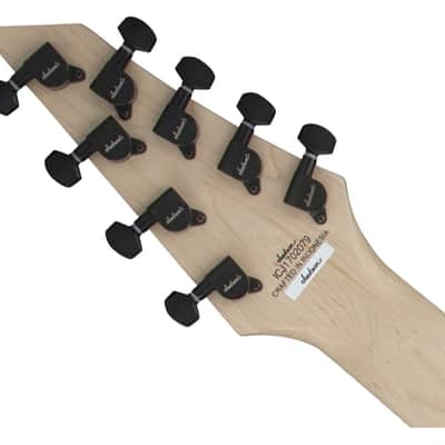 Used Jackson X Series Dinky Arch Top DKAF8 MS - Stained Mahogany w/Laurel FB image 5