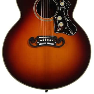 Epiphone Pre-war SJ-200 Rosewood Reissue Acoustic-electric Guitar - Vintage Sunburst image 2