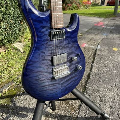 Music Man Luke III HH BFR Blueberry Burst Quilt Roasted RW - Mint Inc Case image 9
