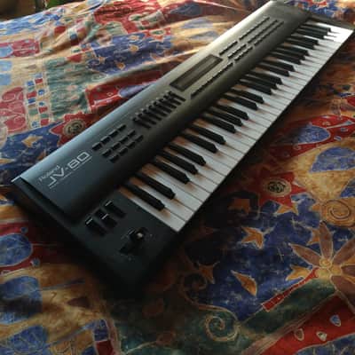 Roland JV-80 61-Key Multi-Timbral Synthesizer 1992 - 1994 - Black