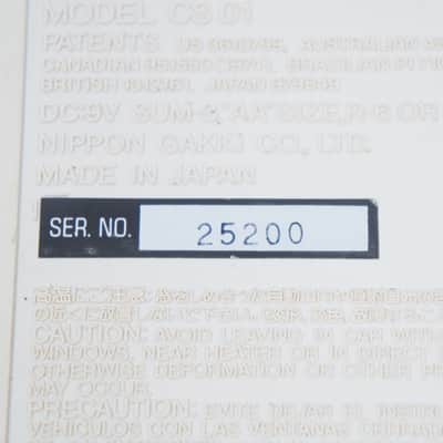 [SALE Ends June 30] YAMAHA CS01 WHITE Rare Color Mobile Analog Synthesizer CS-01 w/ 100-240V PSU image 11