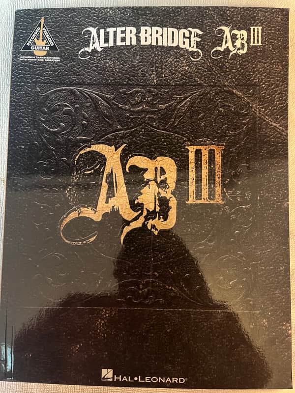 Alter Bridge - AB III - Guitar Tab / Tablature Book image 1