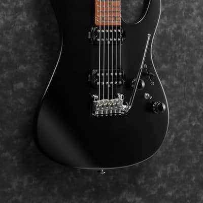Ibanez AZ Prestige 6 String Electric Guitar w/Case - Black Flat (AZ2402BKF) image 2