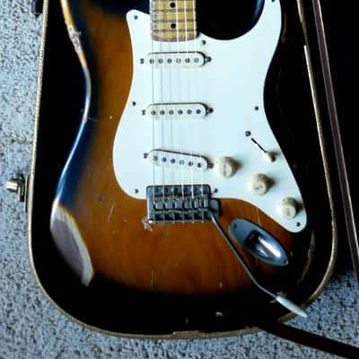 New 2025  Bill Nash Clapton Brownie Ash body S-57 Maple C Neck, USA Lollars Heavy relic image 3