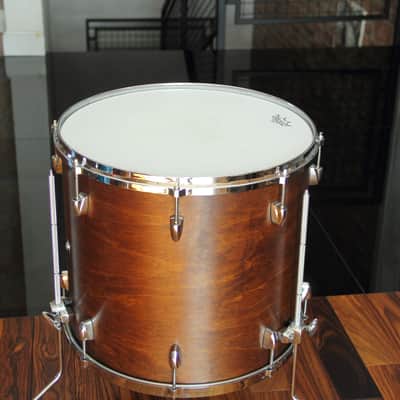 Yamaha Maple Custom Absolute - vintage black 18" floor tom image 3