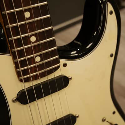 1984-88 Fender American Stratocaster Black EMG Pickups w/ Hard Case image 14