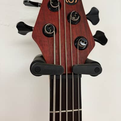 AC Guitars RSK 5 string bass 2025 - Red image 4