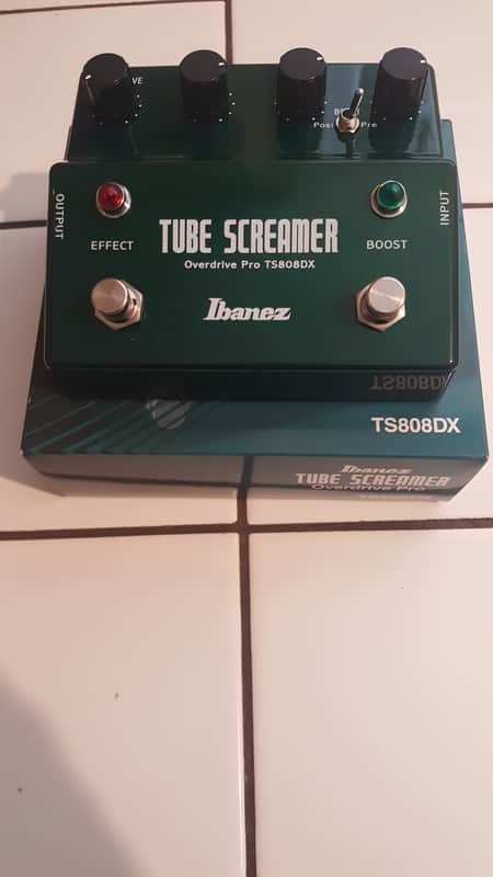 Ibanez TS808DX Vintage Tube Screamer Deluxe 2010s - Green image 1