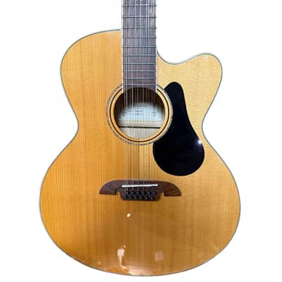Alvarez AJ80CE12 Jumbo 12-String Electro-Acoustic Guitar - in Natural (Pre-Owned) image 1