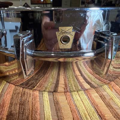 Ludwig Supraphonic 1965 - Chrome over aluminum image 10