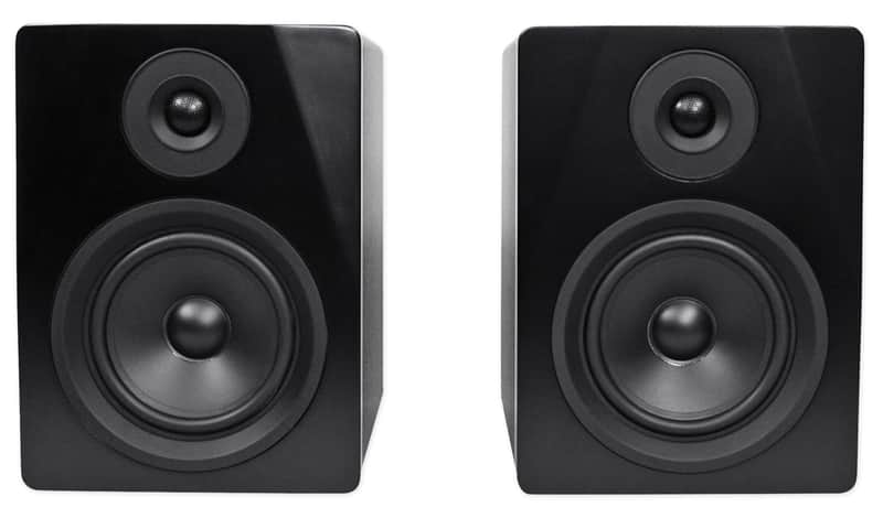 Rockville APM5B 5.25" 2-Way 250W Active/Powered USB Studio Monitor Speaker Pair image 1