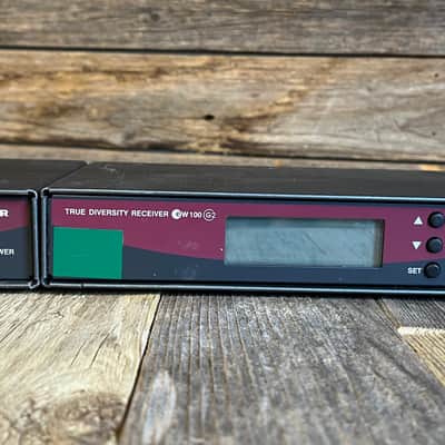 (18008) Sennheiser EW-100 G2 Wireless Receivers with Rack Mount image 4