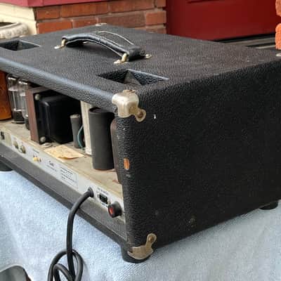 Vintage 1968 Thunderbass By Guild 45 Watt All Tube Amplifier Head~Black Tolex~Bassman Buster *SALE* image 5