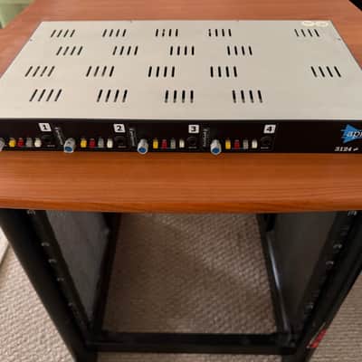 API 3124+ 4-Channel Mic Preamp 2000 - 2016 - Black (fully serviced in June 2026) image 1