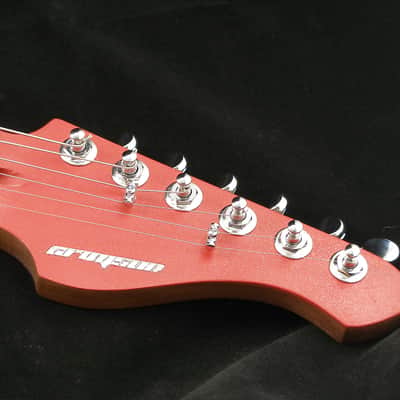 Crimson Guitars One Series PAF 2016 Crimson Red Single Cutaway P90s image 15