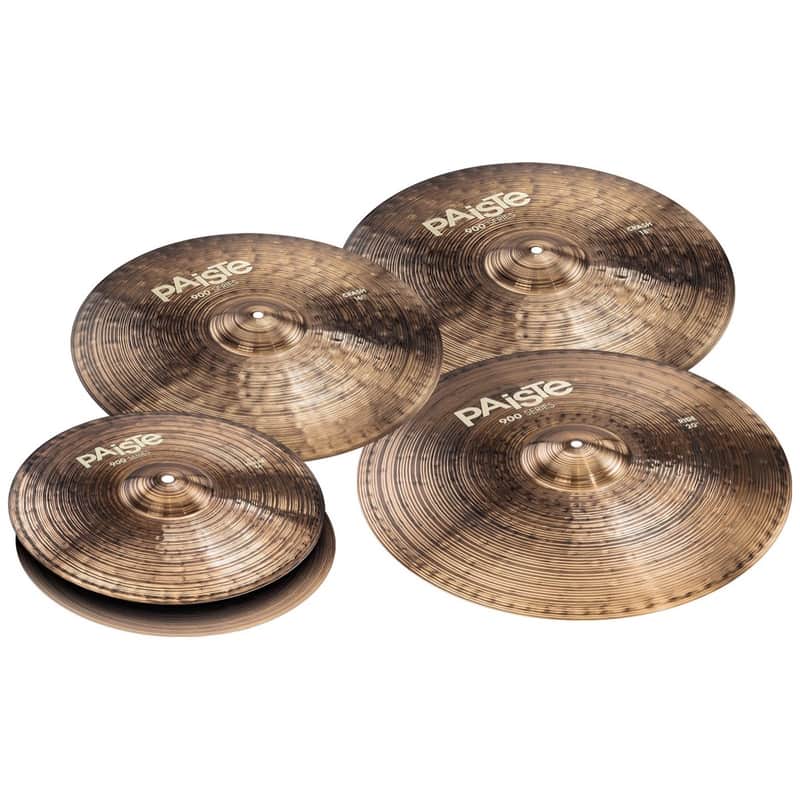 Paiste 190MXTE 900 Series Medium Box Set 14 / 16 / 18 / 20" Cymbal Pack image 1