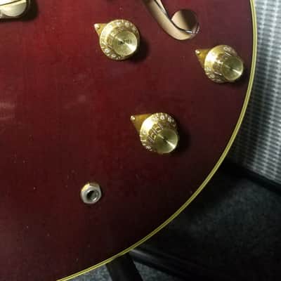 Yamaha SA2000S Solid Spruce Top Burgundy & OHSC 1978 image 6