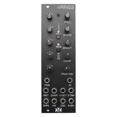 Michigan Synth Works NanoRings (Rings) Eurorack Resonator Module (Black) image 2