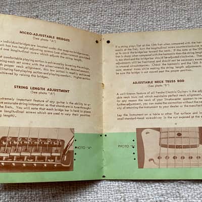 Fender Manual 1962/63 image 3