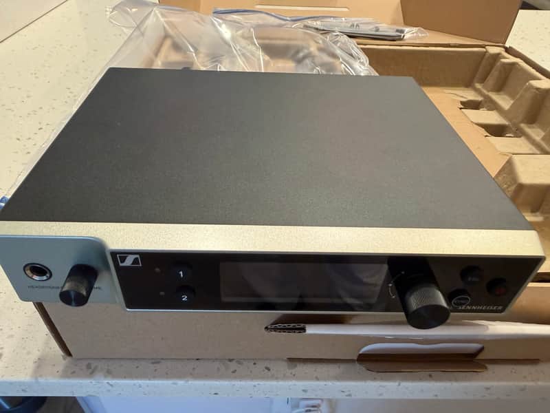 Sennheiser EW-DX EM 2 Q1-9 Two-Channel Digital Rack Receiver – Excellent Condition image 1