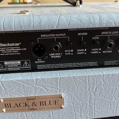 Blackstar Blackstar HT Club 40 MK II Black and Blue 2020s - Blue image 8