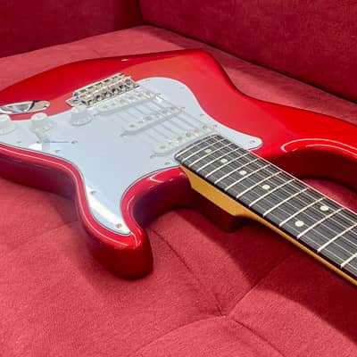 Tokai TOK-AST-101R-CAR SSS-style Guitar, Alder Body, Rosewood Fretboard - Candy Apple Red w/ Bag image 9