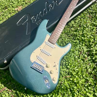 Vintage Fender American Standard Stratocaster Gunmetal Blue 1989 image 2