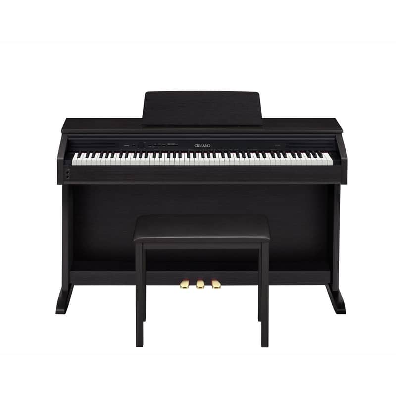 Casio AP250 Celviano Digital Piano Black with Bench | Reverb