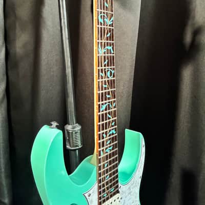 Ibanez JEM70V-SFG Steve Vai Signature with Rosewood Fretboard 2012 - 2017 - Sea Foam Green image 8