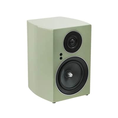 Jamo 2 Way Active BookshelfSpeaker High Gloss Khaki Green image 7