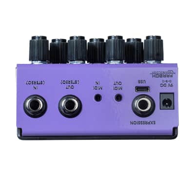 Old Blood Noise Endeavors Parting Glitch Delay/Reverb Purple Limited Edition - Effect for Guitars image 3
