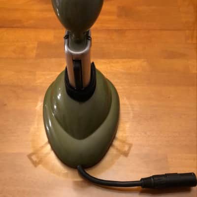 USA Made Shure 520SLB green Vintage 50’s / 60’s Low Z with XLR cable image 4