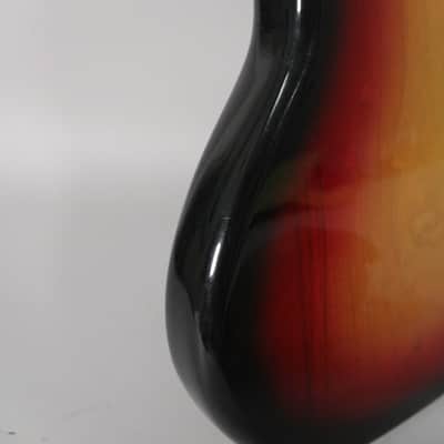 1977 Fender Mustang Sunburst Maple Fretboard w/OHSC image 21