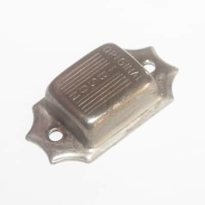 Vintage 1976 Gibson Original Logo Tuner Cover Treble Side Embossed 1977 1970's Germany (01162) image 4